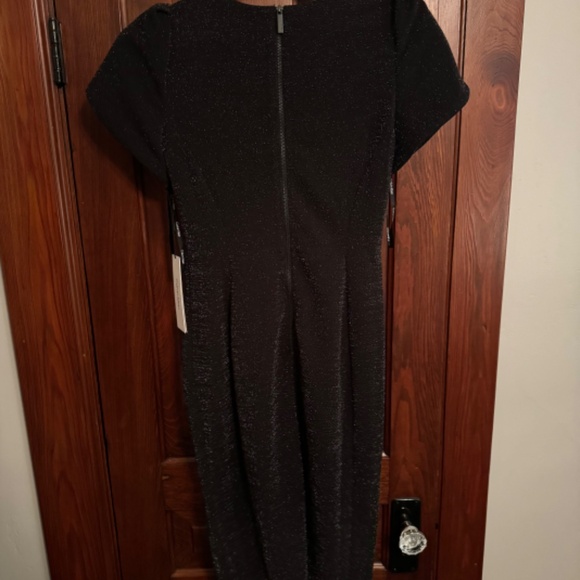 Black Sparkly Calvin Klein Dress - Picture 2 of 3